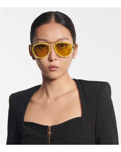 versace sunglasses yellow